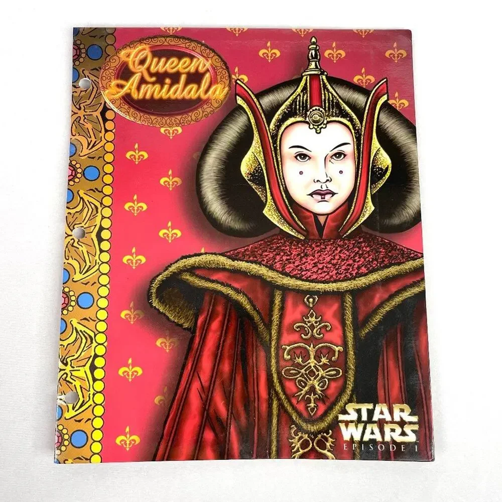 1999 Star Wars Queen Amidala Folder